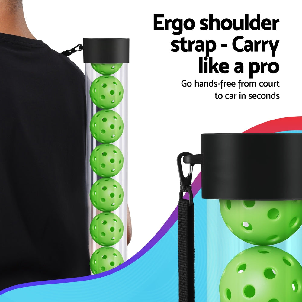 Pickleball Ball Collector with Pickleballs – 12 Pack – 90 cm