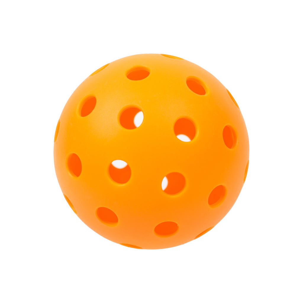 Pickleball Balls – 40 Hole Outdoor Balls (6 Pack) – Orange