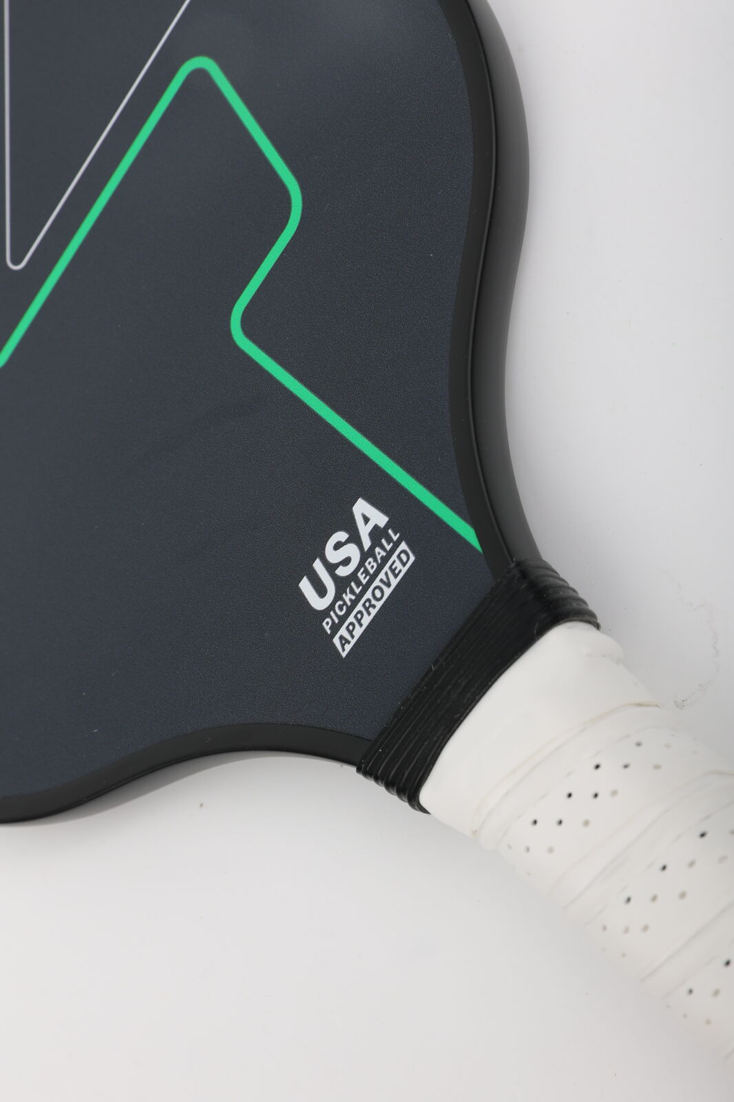 Pickleball Paddle – Graphite Carbon Fibre Face – Black/Green